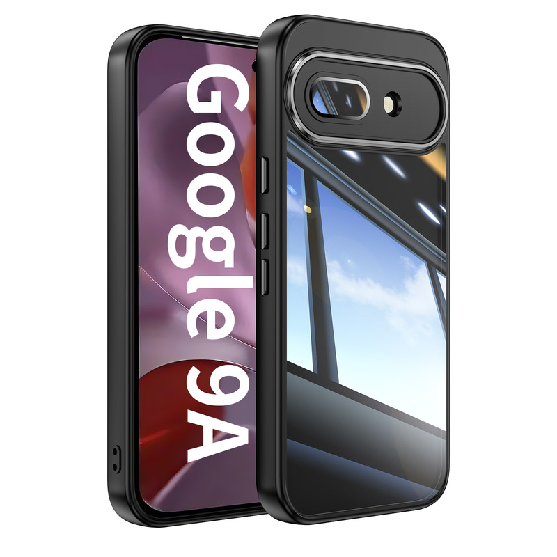 Suitable for Google Pixel10A Mobile Phone Case, Metal Armor Two-In-One Google 11Proxl Transparent Protective Case