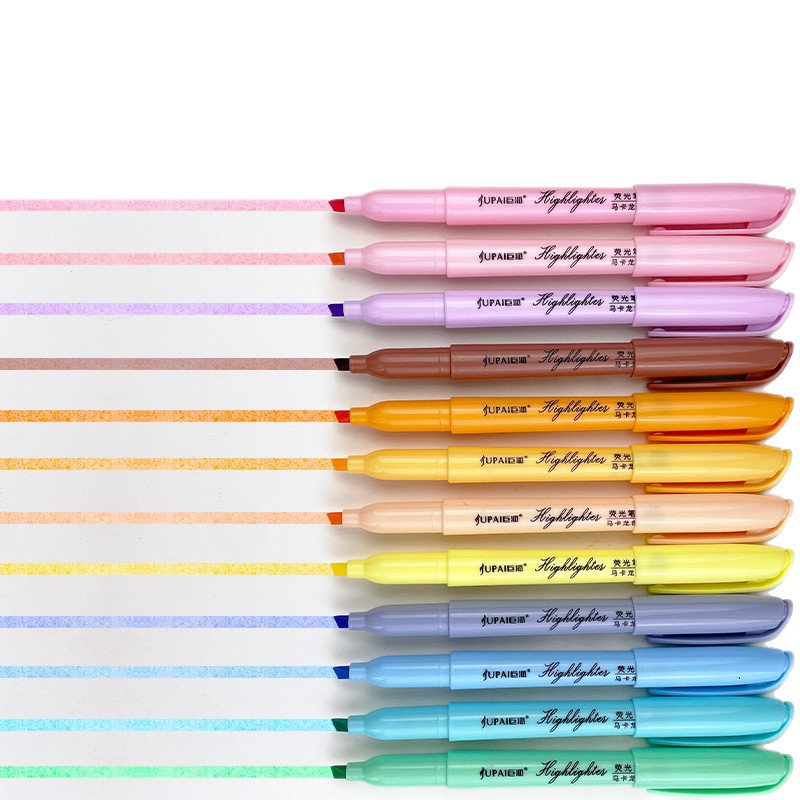 Color de protección de ojos color macarón marcador de estudiantes lápiz de agua seca rápida DIY graffiti lápiz de agua al por mayor