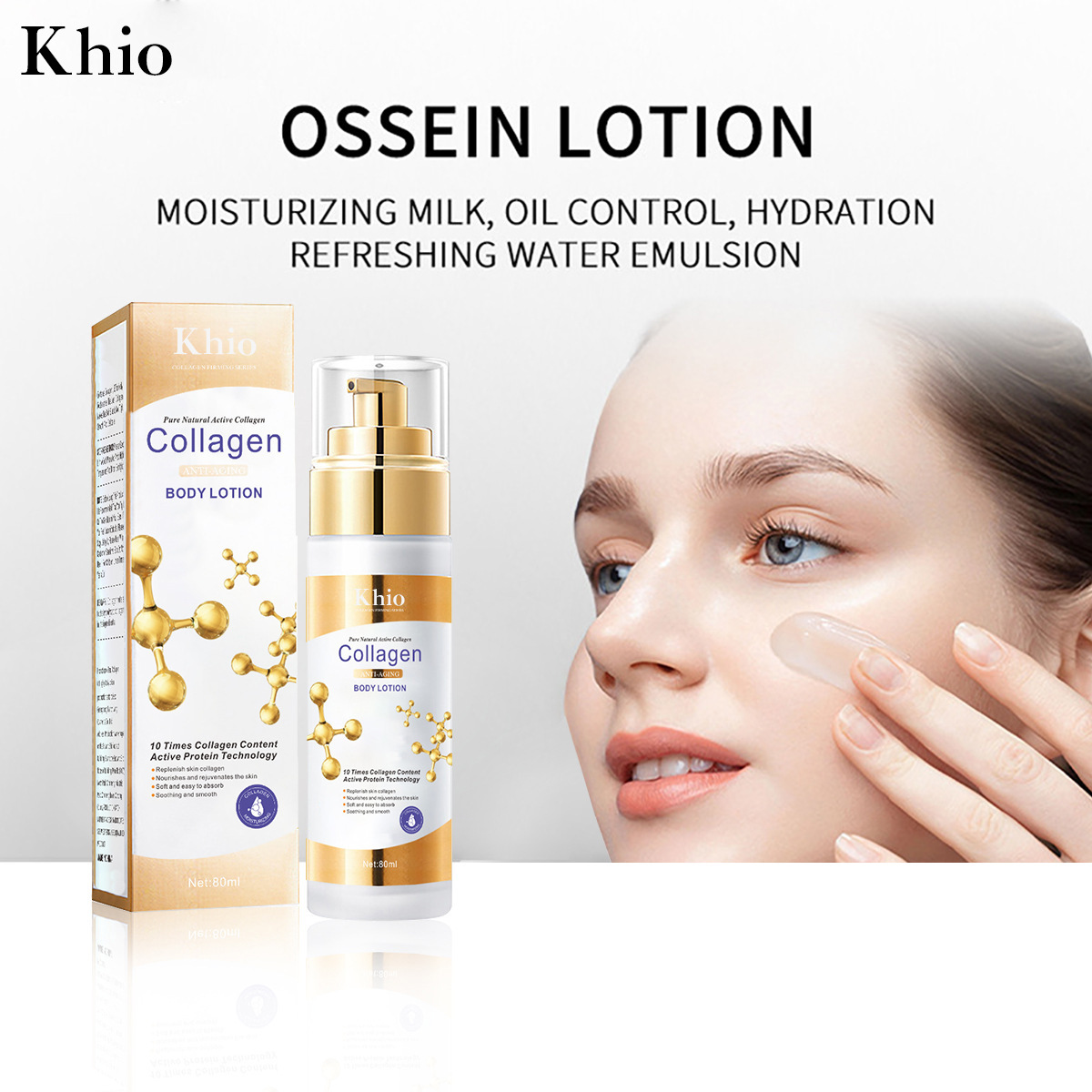 [Comercio exterior transfronterizo] Versión en inglés de colágeno loción hidratante hidratante hidratante reafirmante hidratante al por mayor