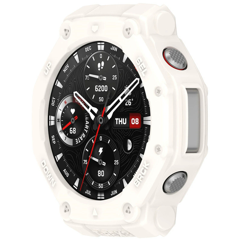 Suitable for AMAZFIT Huami T-Rex 3 watch armor protective cover rex3 frame anti-fall half-pack hollow soft shell 5