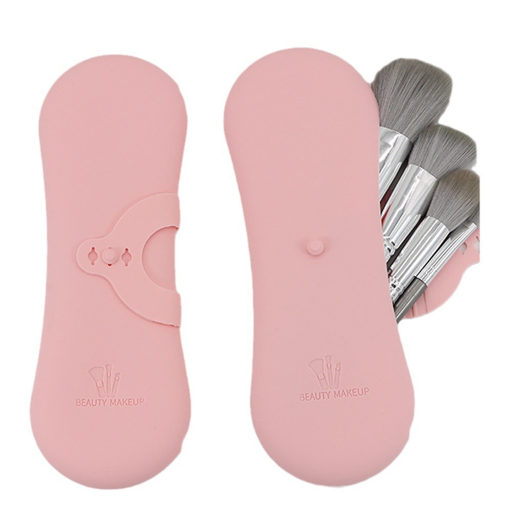 Bolsa de cosméticos de viaje bolsa de cepillo cosmético caja de almacenamiento de gran capacidad Portátil Bolsa de almacenamiento de lápiz de cejas bolsa de almacenamiento de cosméticos de viaje