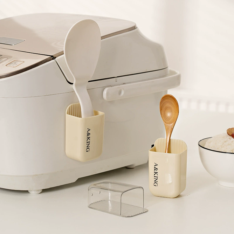 Стеллаж для хранения рисовых ложек кухонная настенная рисоварка стеллаж для хранения лопаты для риса силиконовый крючок антипригарный стеллаж для хранения рисовых ложек