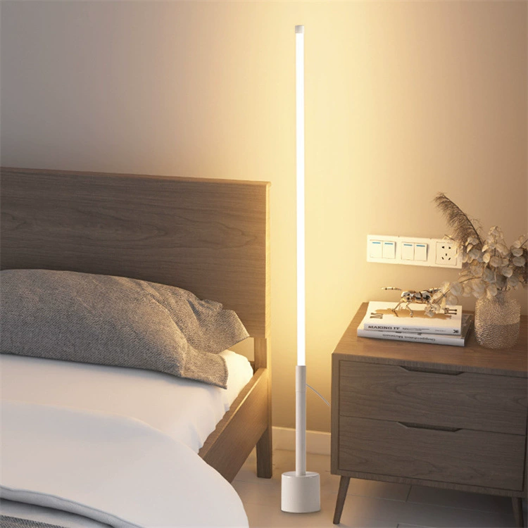 LED минималистичная напольная лампа для гостиной и кровати, современная и минималистичная настольная лампа, диван, свет
