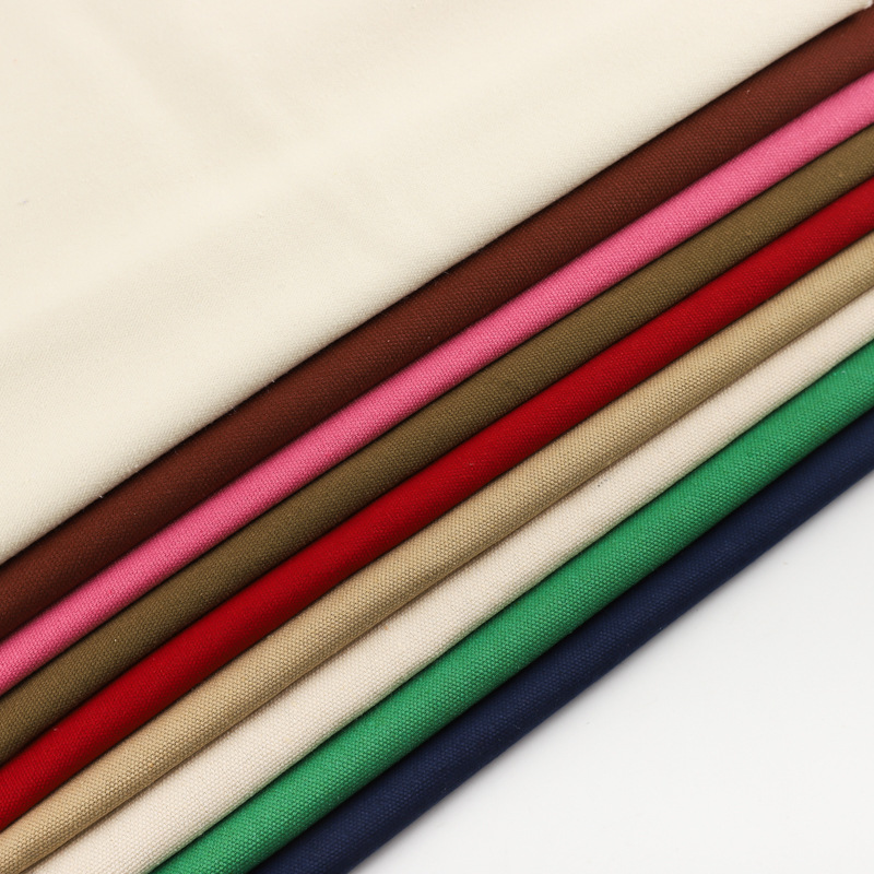 10 algodón poliéster tela de lona 250g TC mochila de lona sofá bolsas de lona almohada tela de lona
