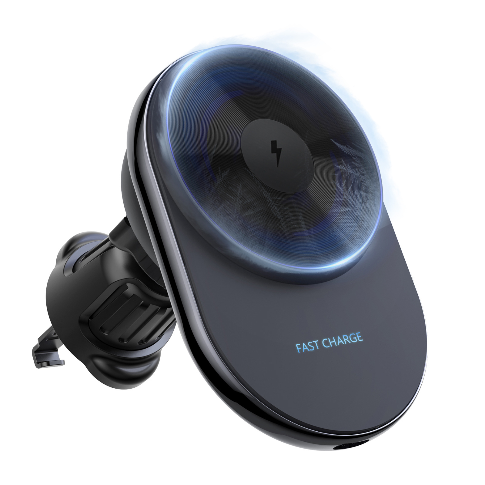 The new S16 semiconductor refrigeration magnetic suction car wireless charger holder is suitable for Apple iPhone 14_voghion.com