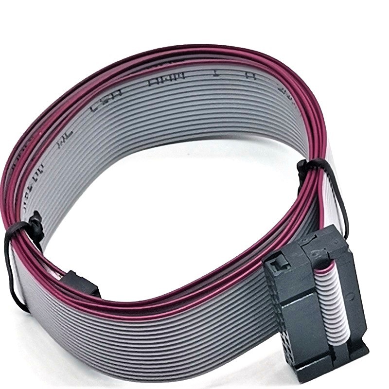 IDC20P排线 扁平灰色排线 LED连接线 2.54IDC排线