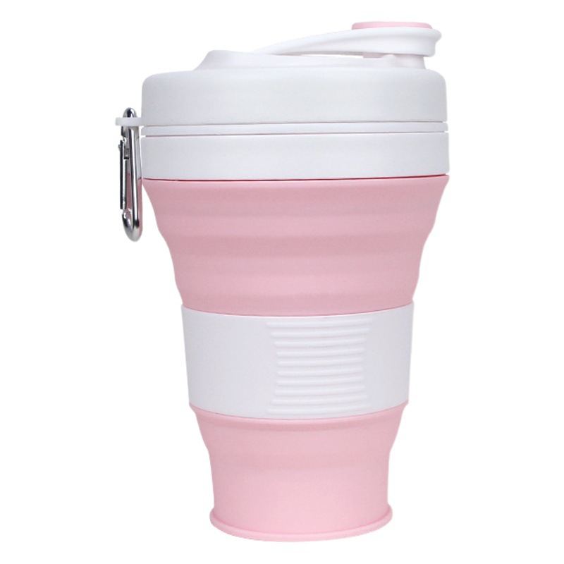 Al Aire Libre portátil de gran capacidad deportes hervidor plegable retráctil taza de agua taza de café de viaje enjuague bucal taza actividad regalo
