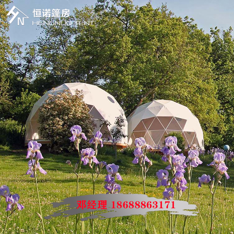 2021款网红星空泡泡屋 张家口6米直径球形帐篷酒店 厂家上门安装