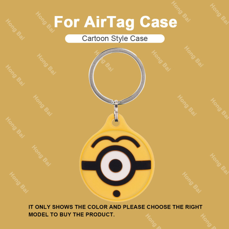 新しい AirTag Apple 紛失防止追跡ロケーター漫画シリコン保護カバー AirTags シェルに適しています|undefined