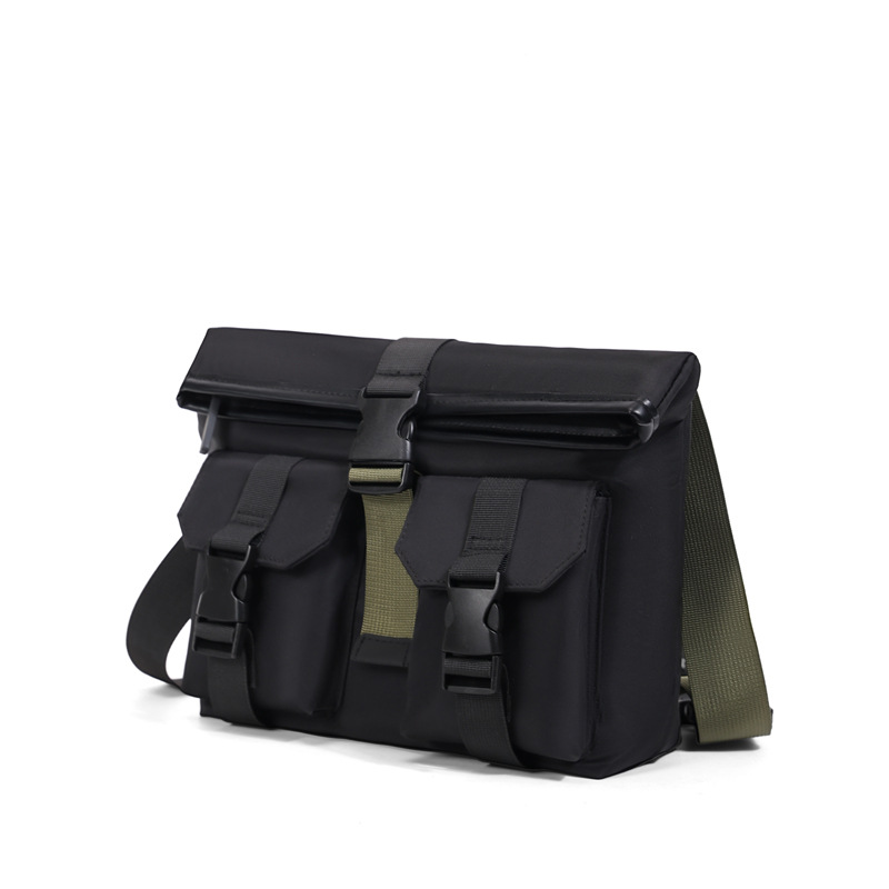 Cross-border High-end Crossbody Bag Men's Tooling Men's Lightweight Japanese Shoulder Bag Large Capacity Casual Trendy Brand Crossbody Bag
