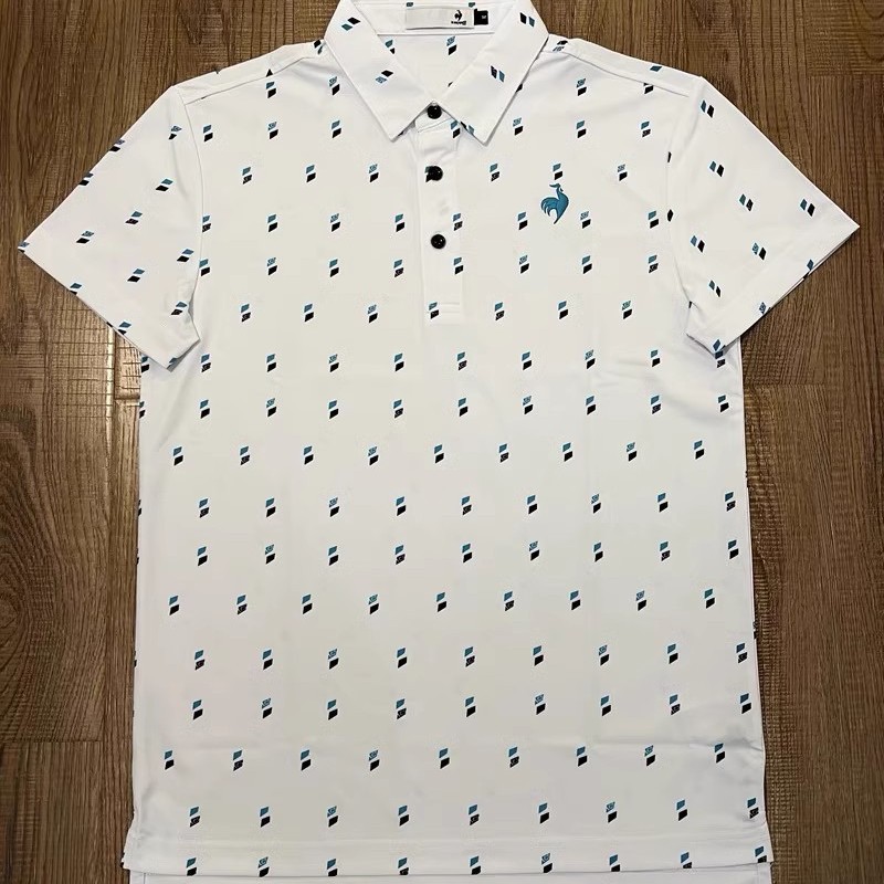 Export Japanese and Korean golf clothing men's sports sweat-wicking breathable quick-drying polo shirt golf clothing polo shirt