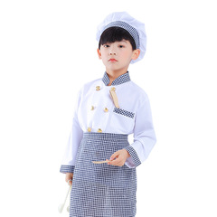 Cross-border children's chef costume cosplay Halloween kindergarten role play little chef baking performance costume