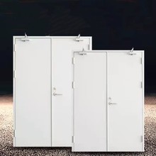 王力防火防盗门商场双开单开防火门钢制工程门房门防盗入户平开
