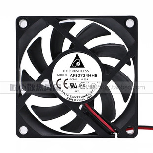 AFB0724HHB ̨�_ 7015 24V 0.25A 7CM/���� �p�L��׃�l��ɢ���L��