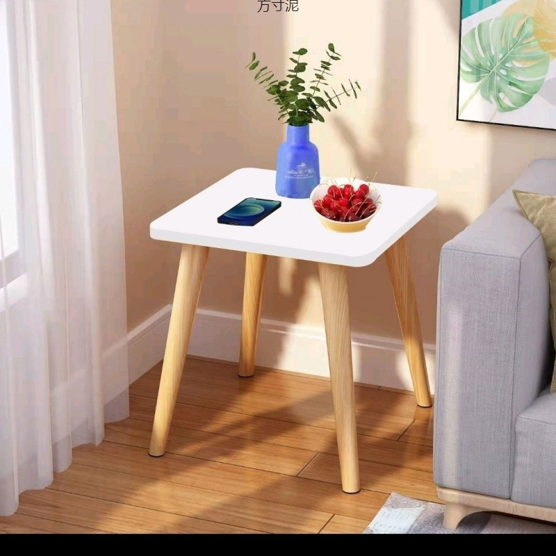Small Coffee Table Small Apartment Small Table Home Living Room Small Round Table Tea Table Simple Design Bedroom Balcony Tea Table Grade A