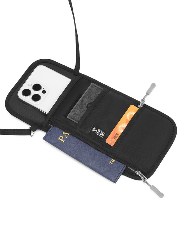多機能ポータブルパスポートホルダー、カードケース、書類収納バッグ、斜め掛けバッグ、小型、Amazon向け|undefined