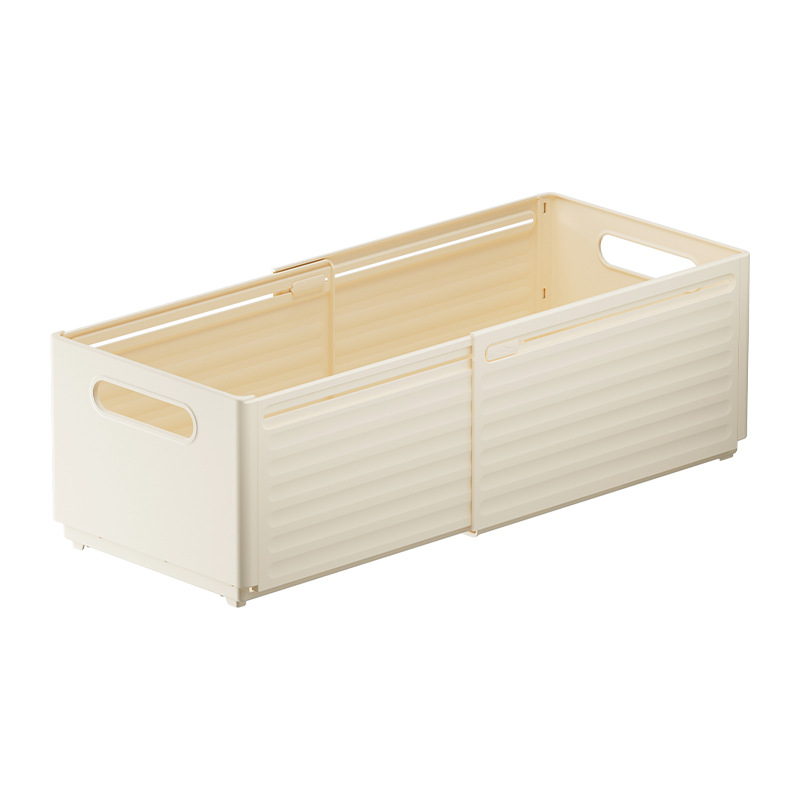 Caja de almacenamiento de ropa retráctil caja de cajón de plástico caja de almacenamiento de artículos diversos de ropa interior de juguete caja de almacenamiento de escritorio de cocina