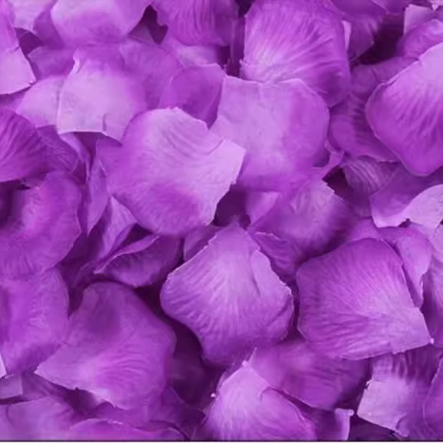 模擬バラの偽の花びら、結婚式の告白、手振り花、バレンタインデーのプロポーズ、花びらの雨、結婚式の部屋の舞台布|undefined