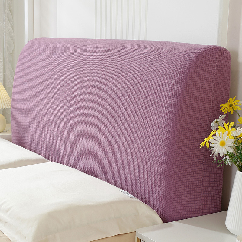 Cubierta de cabeza de cama todo incluido cubierta suave simple moderna a prueba de polvo cubierta de cabecera universal cubierta trasera de cama de madera 2023 Nuevo