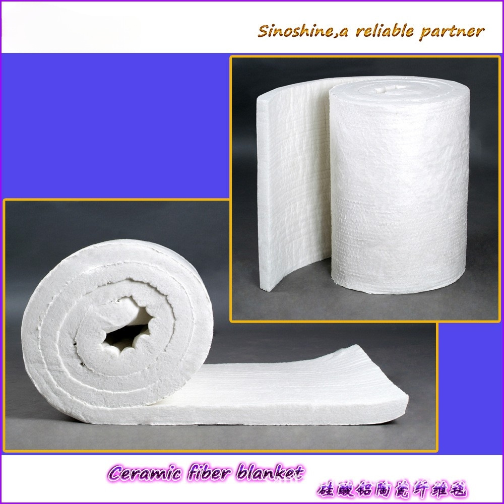 耐高温隔热保温毯 多晶莫来石纤维毯 氧化铝纤维隔热毡 针刺毯