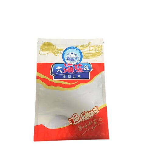 Oyster Flavor Dried Shrimp Seafood Bag, Zipper Packaging Bag, Seafood Packaging Bag on Sale