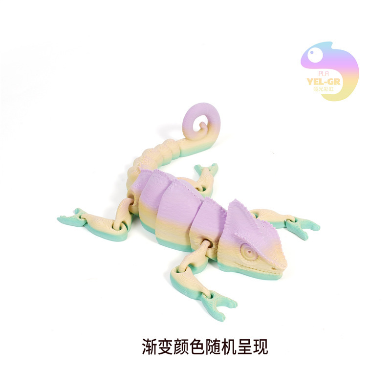 카멜레온 - 매트 레인보우 (랜덤효과) - 14.5cm