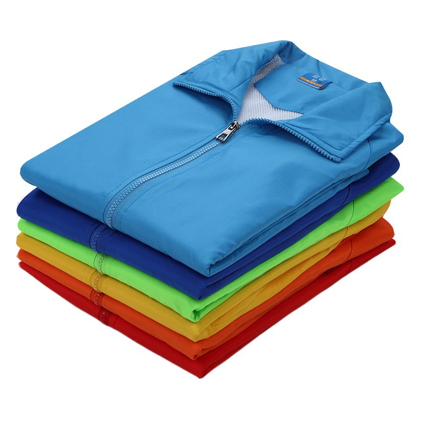 Осенне-зимняя рабочая одежда Пальто Рекламная рубашка с отворотом на заказ Ветровка с логотипом Заводская одежда Пальто Рабочая одежда с длинным рукавом Печать