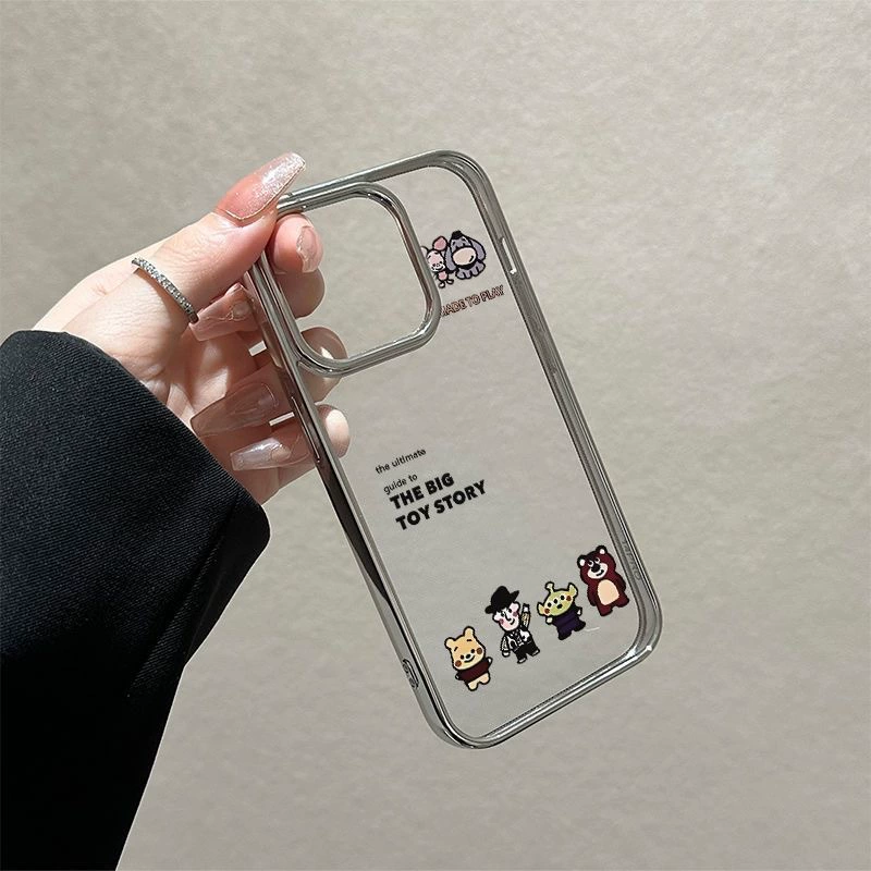 Серебристый чехол для телефона, совместимый с iPhone 14/13, iPhone 13 Pro Max, iPhone 15 Pro Max, iPhone