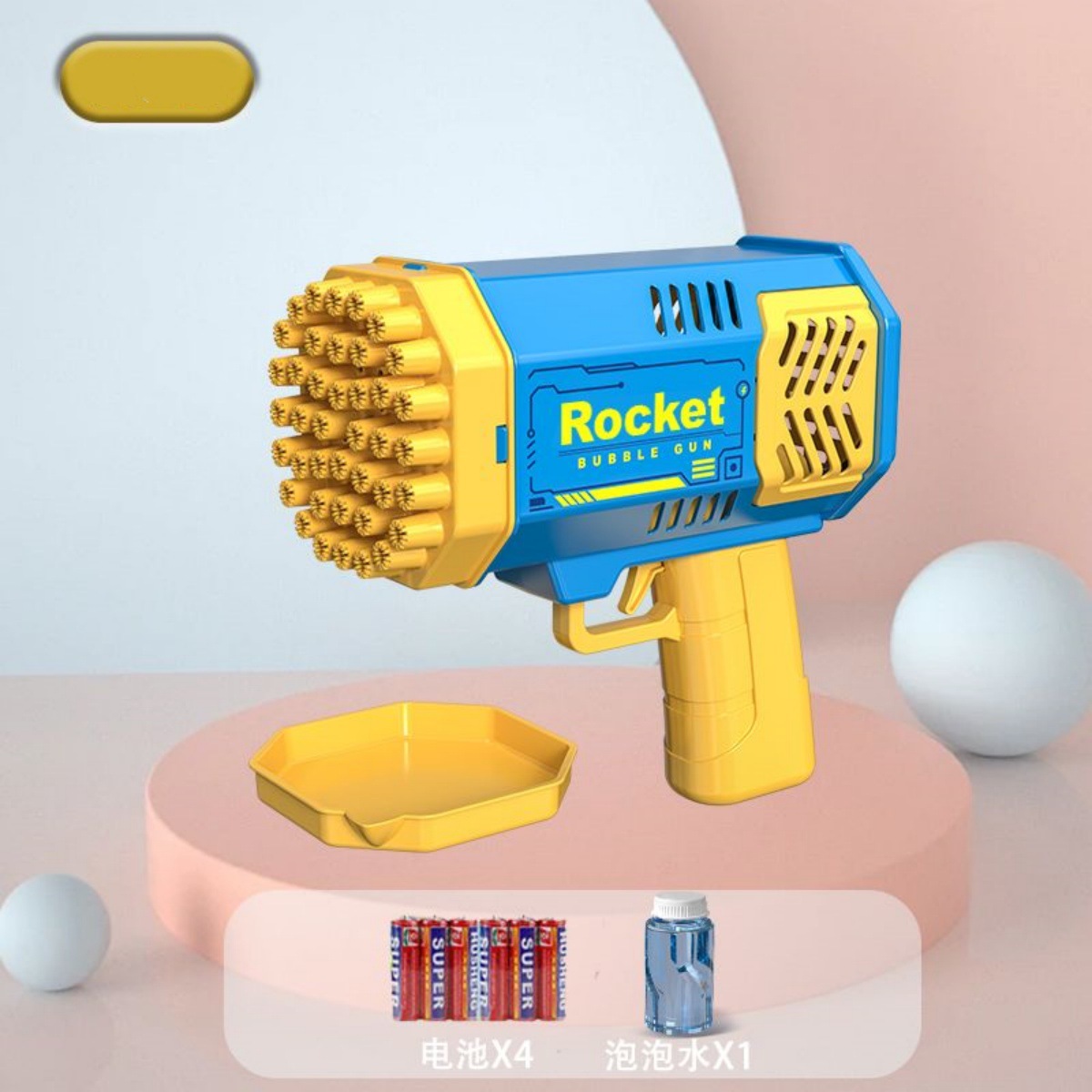 [배터리 버전] 40홀 핸섬 블루(무료 배터리 + 버블수 + 트레이)