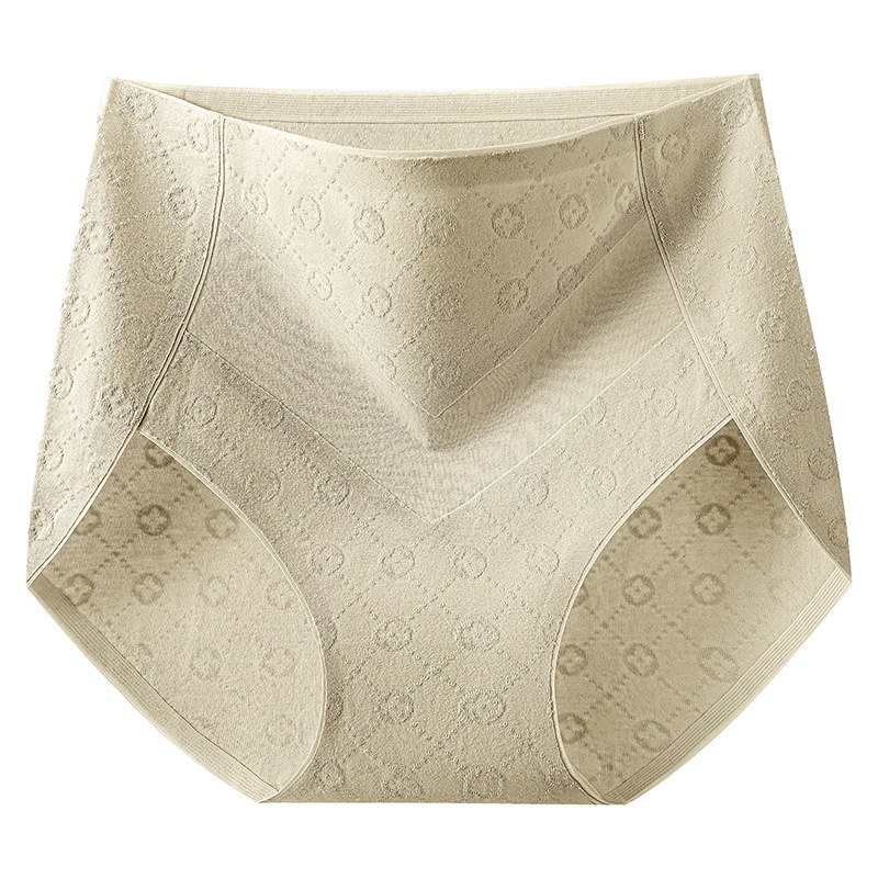 Sin costuras cintura alta algodón para mujer vientre para niña algodón puro antibacteriano algodón puro nuevo estilo madre sin pantalones cortos de cadera refrescante