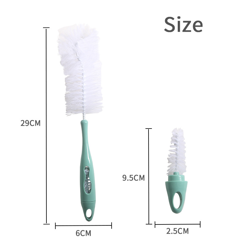 奶瓶刷婴幼儿水杯清洁刷子宝宝奶瓶吸管清洗刷子家用清洁刷套装