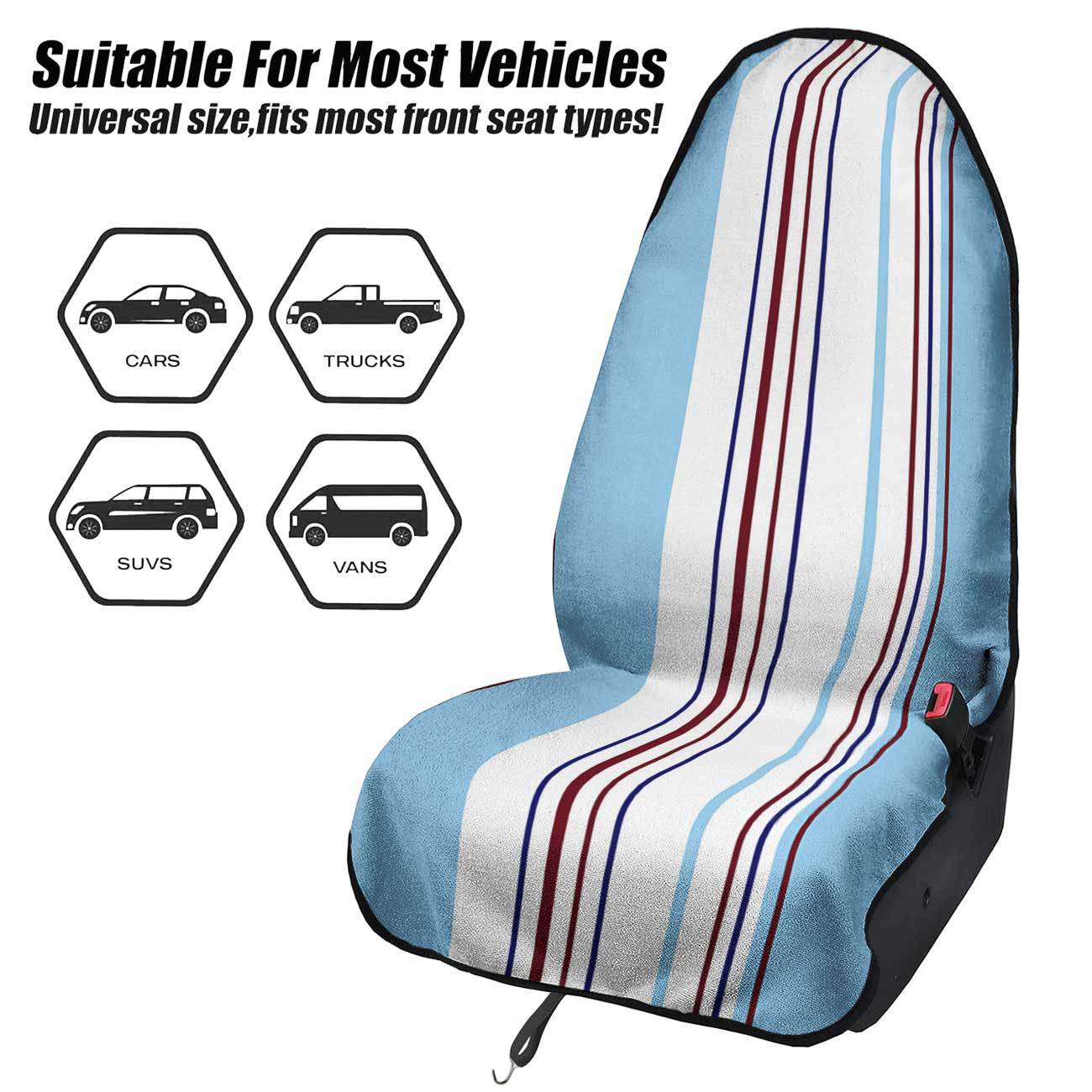 Car seat towel cover for front seats, suitable for gym and exercise, universal for all seasons, car use 171