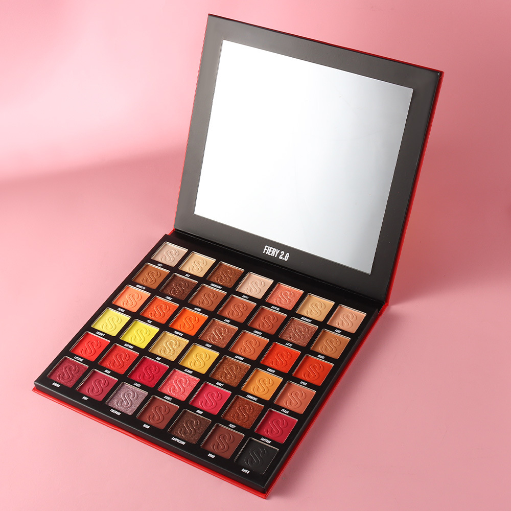 s.f.r color transfronterizo especializado para la saturación de nueve colores puro perla mate disco de sombra de ojos maquillaje mayorista