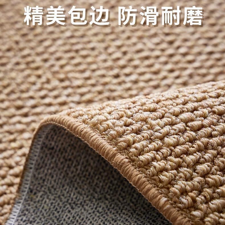 国境を越えたカーペット、麻のような質感のリビングルームカーペット、パイナップル型のロールカーペット、寝室のベッドサイド、猫の引っ掻き傷防止カーペット、卸売供給|undefined