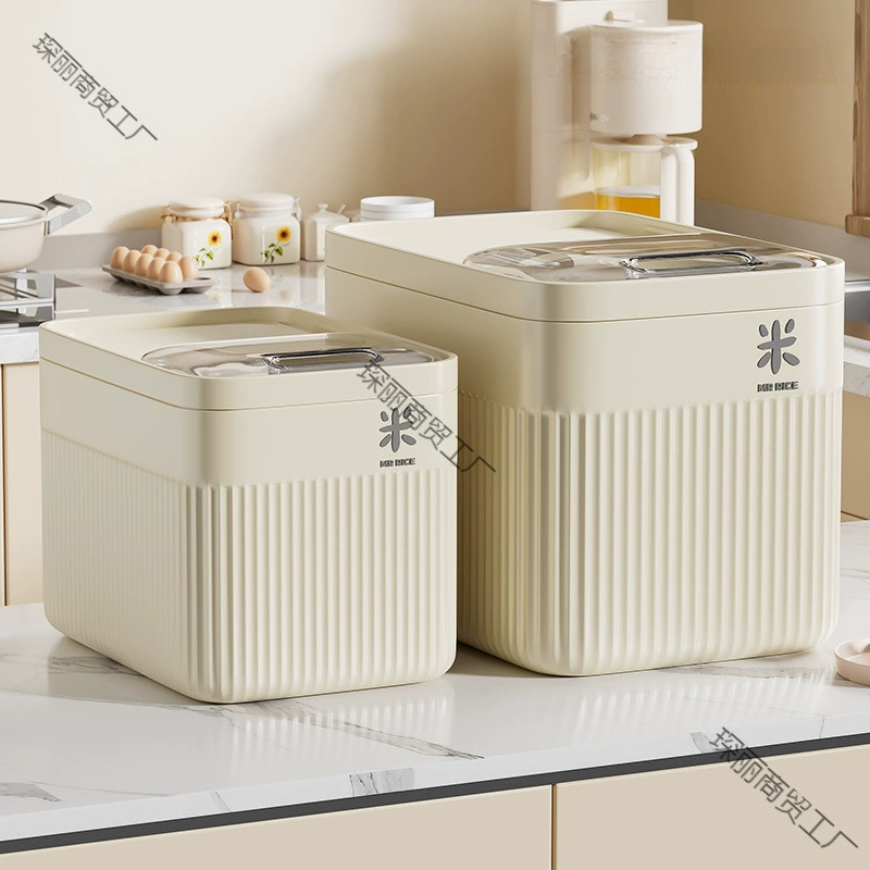 Rice tank, storage box, insect and moisture protection