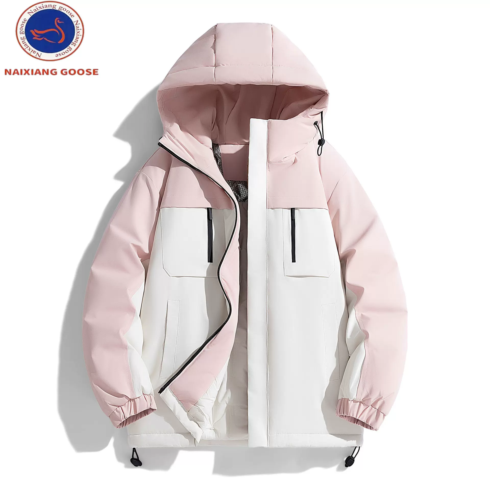 棉衣男秋冬季石墨烯防寒保暖多袋工装棉服情侣防风防泼水运动外套