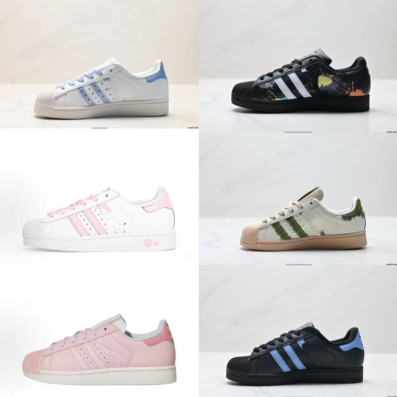 New Clover Shell-Toe Sneakers for Men and Women, Low-Top Casual Sports Shoes for Couples, Versatile White Shoes for Students