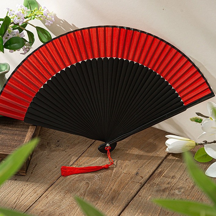 머리 녹색 열 팬 빨간색