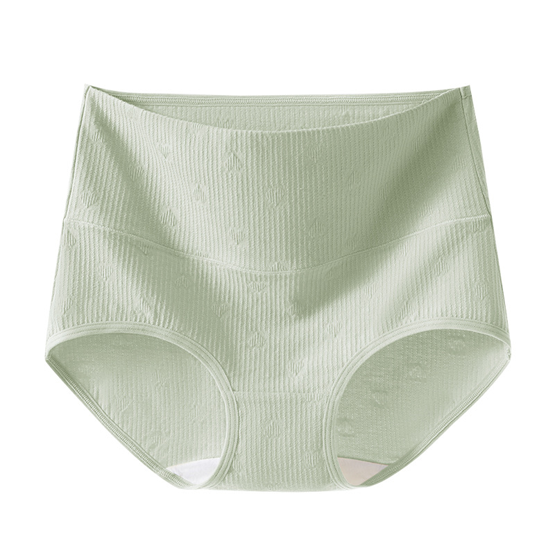 Pantalones cortos triangulares de gran tamaño para niñas transpirables con cintura alta y entrepierna antibacteriana de algodón puro para mujer 2024 nuevo verano refrescante