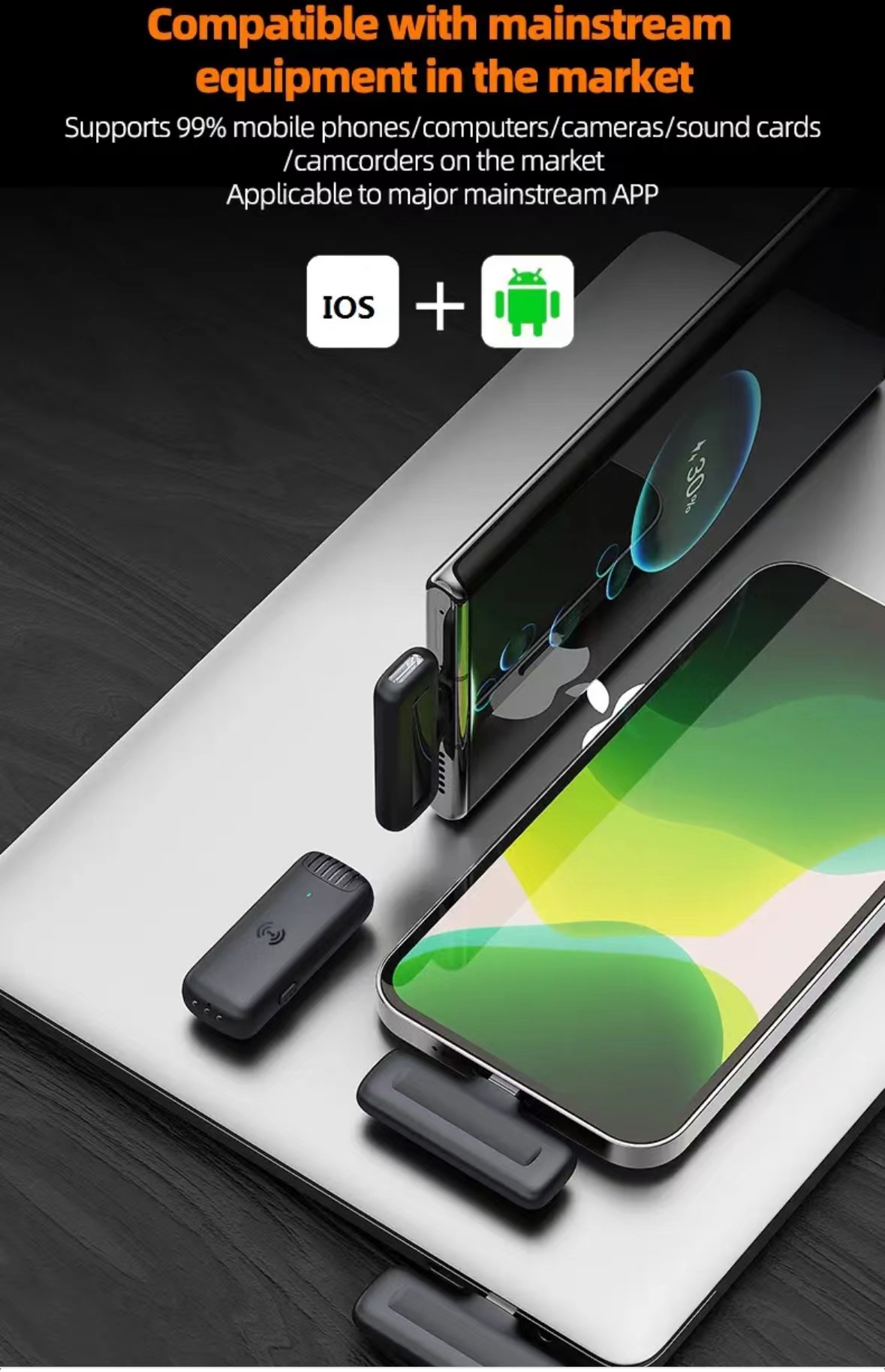 Wireless Clip-on Microphone Image 6