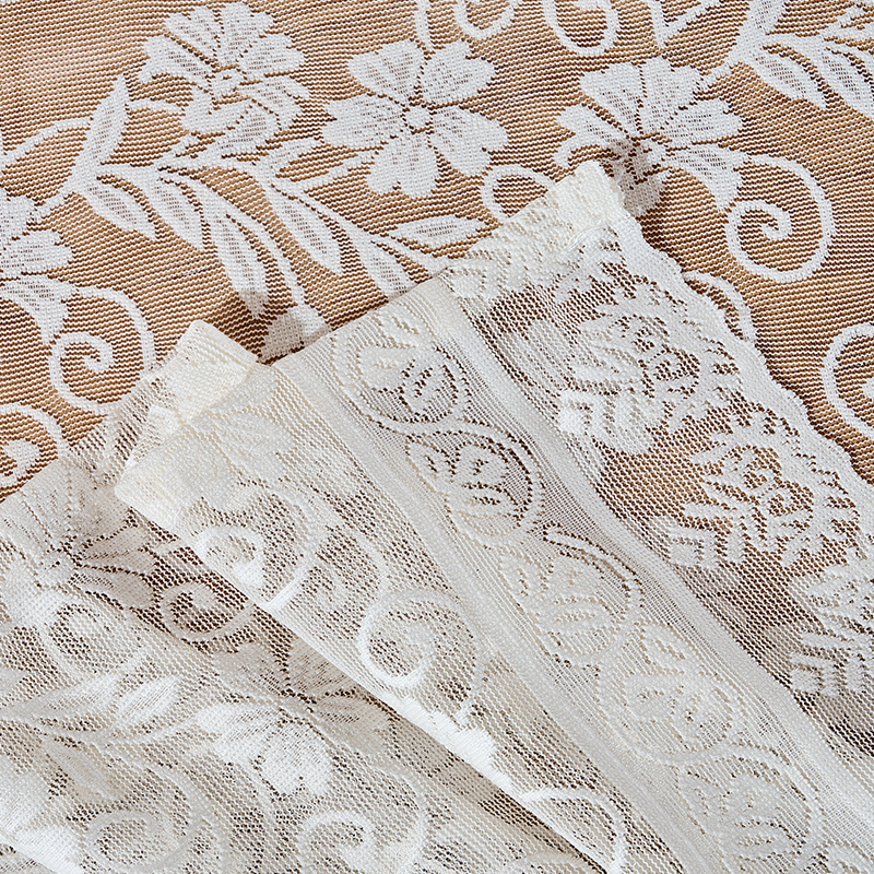 Mantel de encaje pastoral francés posicionamiento mantel de comedor con borlas bordadas, hogar, antideslizante, a prueba de polvo, mesa de centro, ambiente