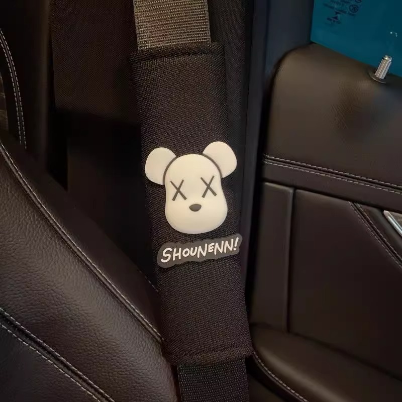 Funda Protectora de Hombro para Cinturón de Seguridad de Coche de Seda de Hielo Anti-estrangulamiento para Automóvil image 5