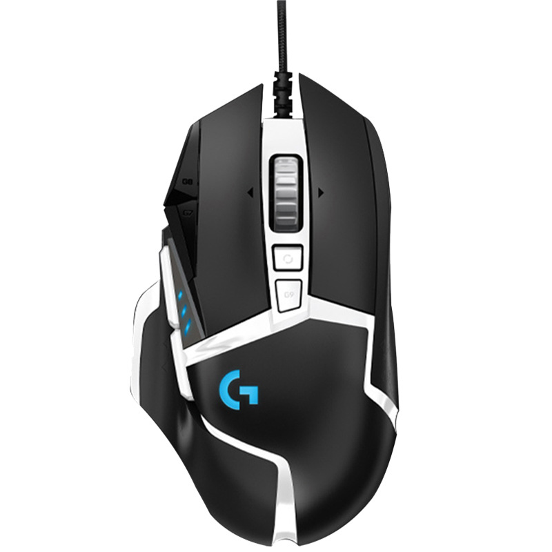 Modelo transfronterizo Logitech G502Hero maestro mouse para juegos con cable G502SE deportes electrónicos comer pollo retroiluminación RGB