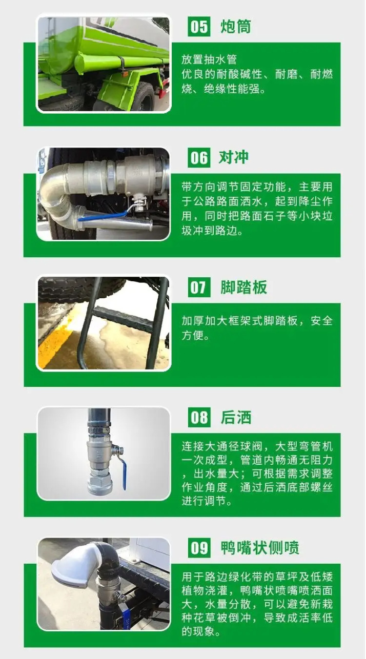 Shaanxi Automobile Xuan De 12-Cubic Meter Engineering Sprinkler Truck, 15-Ton Water Tanker, Water Transport Truck, Multi-Functional Greening Spray Truck, Fog Cannon Truck