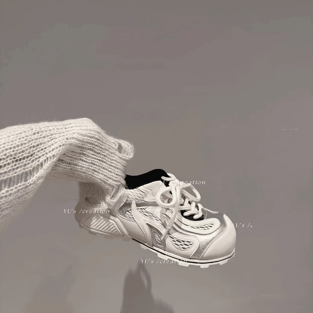 [Ma Ge mismo estilo] H55 mismo estilo-"Estética desordenada" zapatos de bolos mix Forrest Gump verano transpirable 4cm