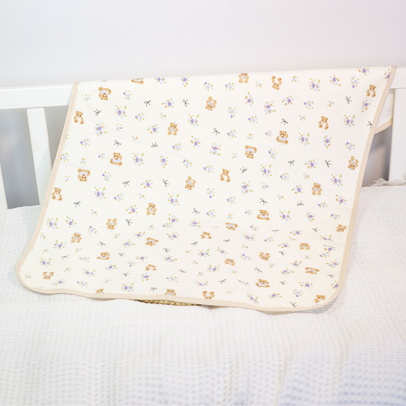 Algodón gasa pañal pad lavable bebé de gran tamaño impermeable niños bebé colchón ancianos menstrual tía mat