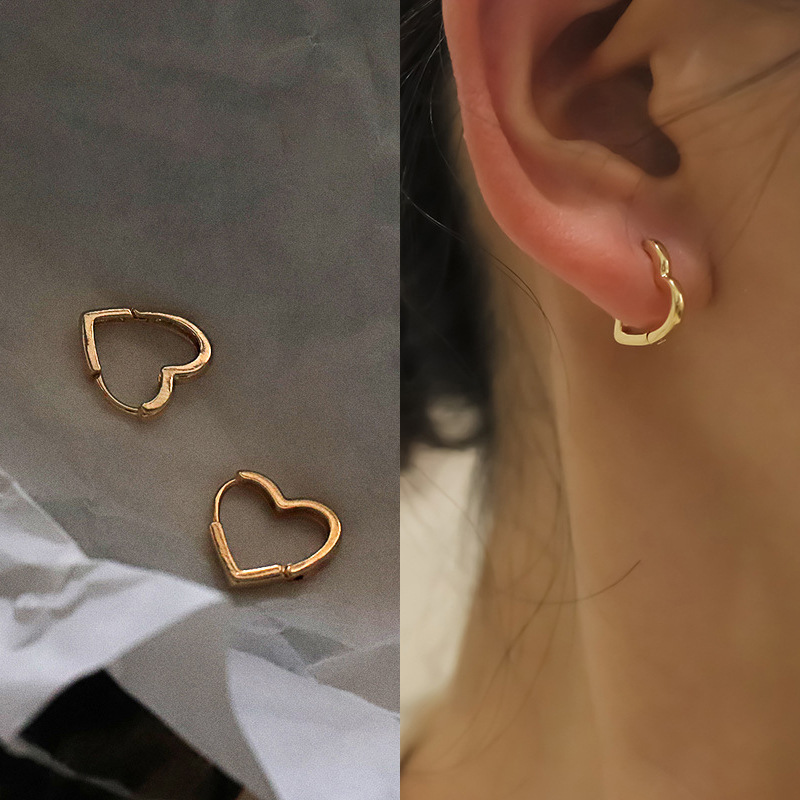 D0013爱心小号-金色