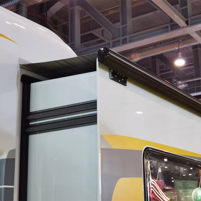 RV awning RV expansion cabin full box awning RV sunshade roof tent roof rain
