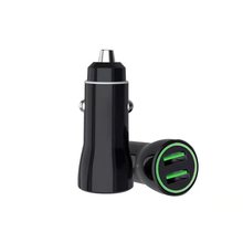 USB车充5v3a 车载点烟充电器双usb口车载快充 双u迷你鸭嘴车充
