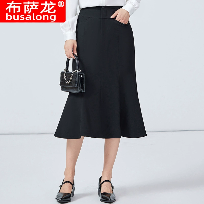 2024 новый стиль буса дракон OL мода дикий профессионал леди западная юбка полный рабочий костюм Юбка 031